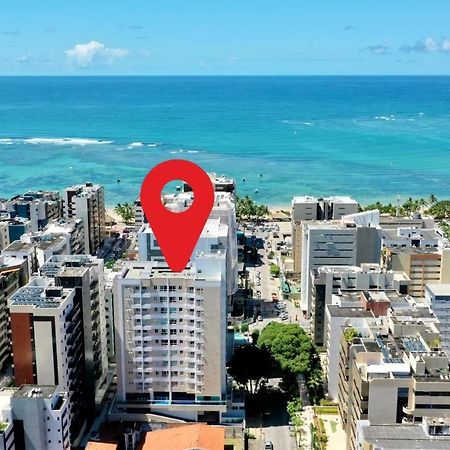 Edf Promenade - Apartamento Com 2 Quartos Climatizados A 150M Da Beira-Mar De Ponta Verde - Piscina, Academia, Sauna, Lavanderia, Home Cine, Churrasqueira, Salao De Jogos, Area Kids Maceio  Luaran gambar