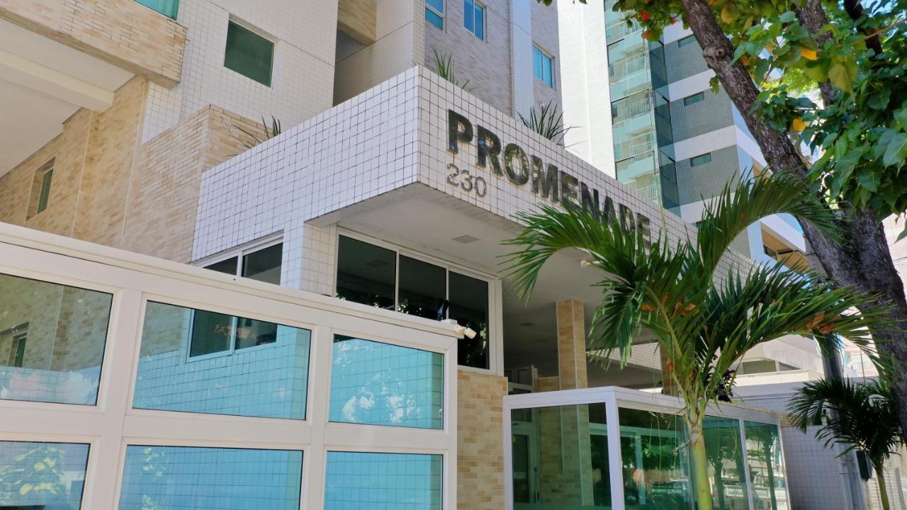 Edf Promenade - Apartamento Com 2 Quartos Climatizados A 150M Da Beira-Mar De Ponta Verde - Piscina, Academia, Sauna, Lavanderia, Home Cine, Churrasqueira, Salao De Jogos, Area Kids Maceio  Luaran gambar