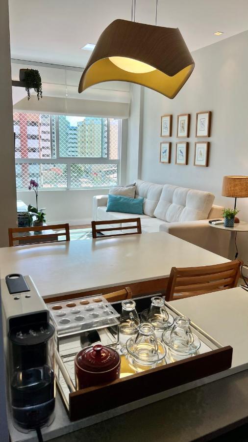 Edf Promenade - Apartamento Com 2 Quartos Climatizados A 150M Da Beira-Mar De Ponta Verde - Piscina, Academia, Sauna, Lavanderia, Home Cine, Churrasqueira, Salao De Jogos, Area Kids Maceio  Luaran gambar