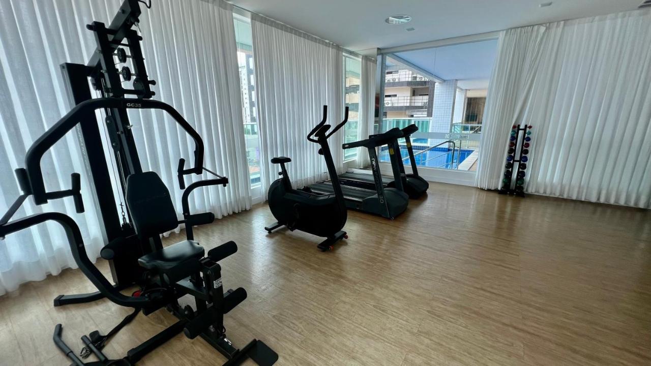 Edf Promenade - Apartamento Com 2 Quartos Climatizados A 150M Da Beira-Mar De Ponta Verde - Piscina, Academia, Sauna, Lavanderia, Home Cine, Churrasqueira, Salao De Jogos, Area Kids Maceio  Luaran gambar