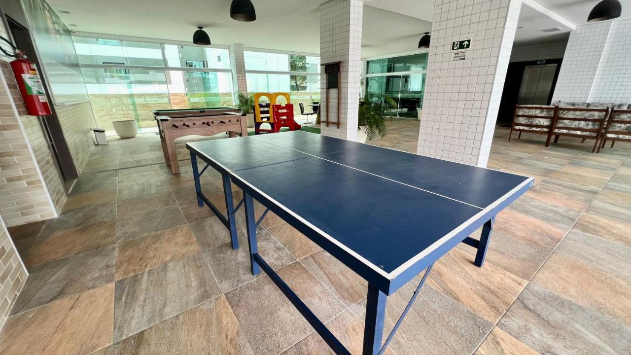 Edf Promenade - Apartamento Com 2 Quartos Climatizados A 150M Da Beira-Mar De Ponta Verde - Piscina, Academia, Sauna, Lavanderia, Home Cine, Churrasqueira, Salao De Jogos, Area Kids Maceio  Luaran gambar